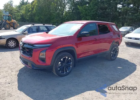 2025 Chevrolet Equinox Awd Rs из США, поврежденный, VIN 3GNAXTEG6SL227777